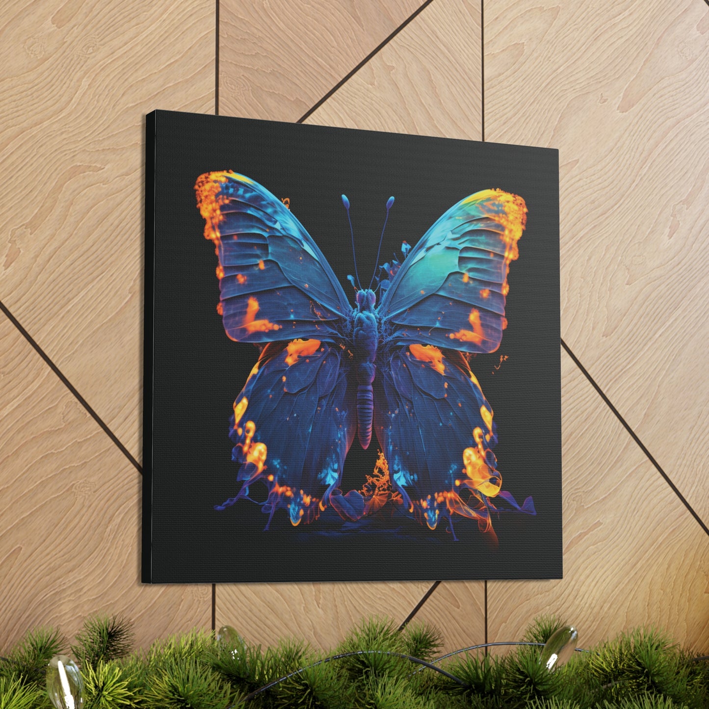 Canvas Gallery Wraps Thermal Butterfly 3