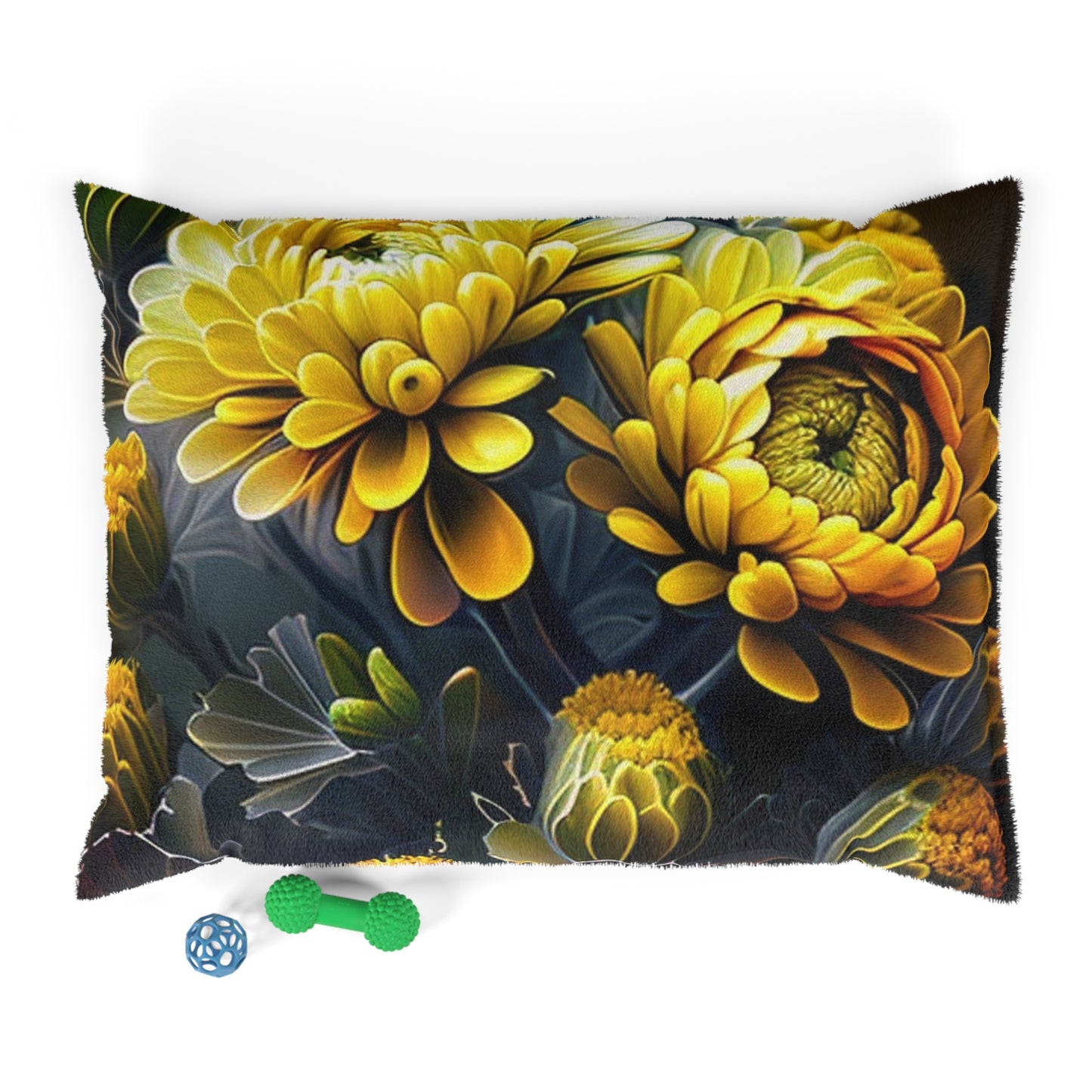 Pet Bed Yellow Hermosas Flores Amarillas 4