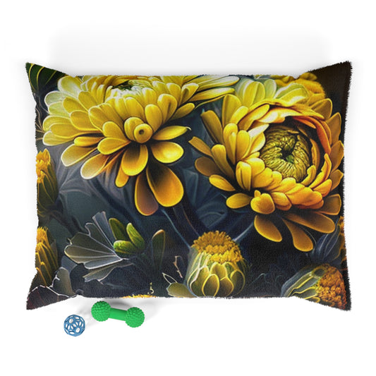 Pet Bed Yellow Hermosas Flores Amarillas 4