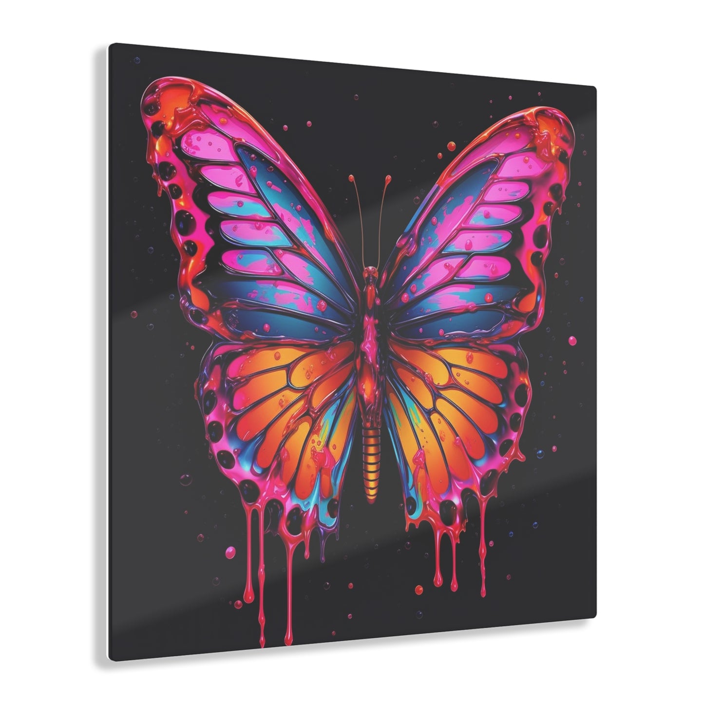 Acrylic Prints Pink Butterfly Flair 1