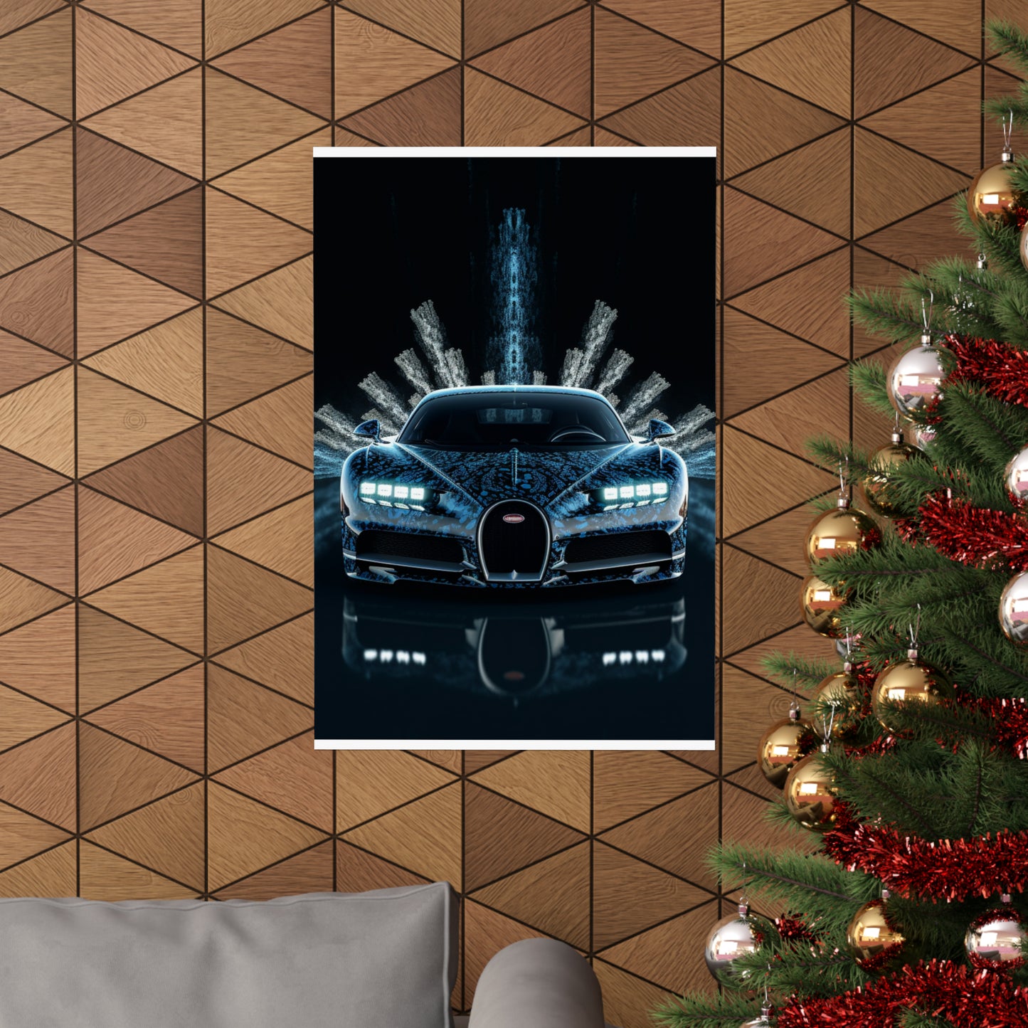 Premium Matte Vertical Posters Hyper Bugatti 2