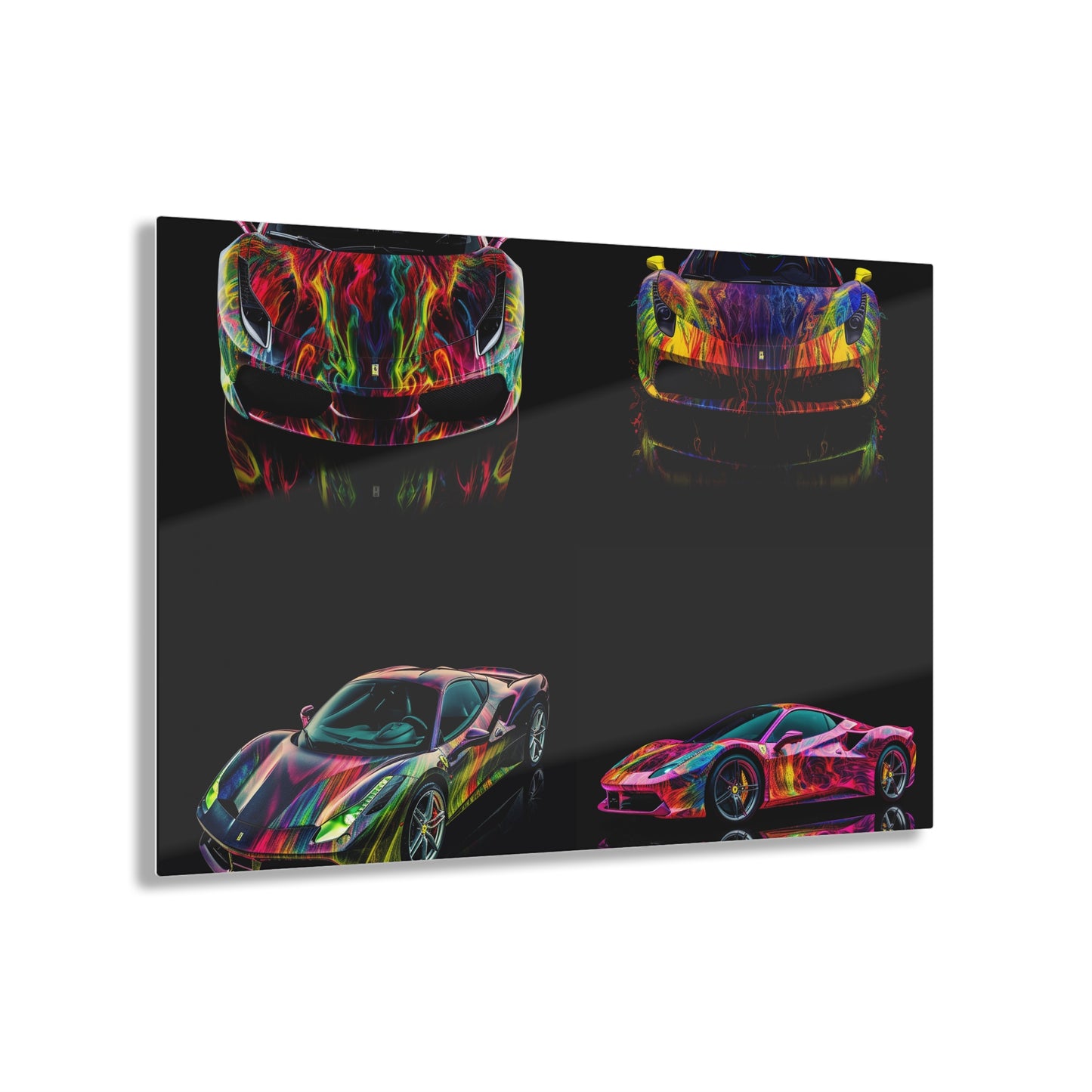 Acrylic Prints Ferrari Color 5