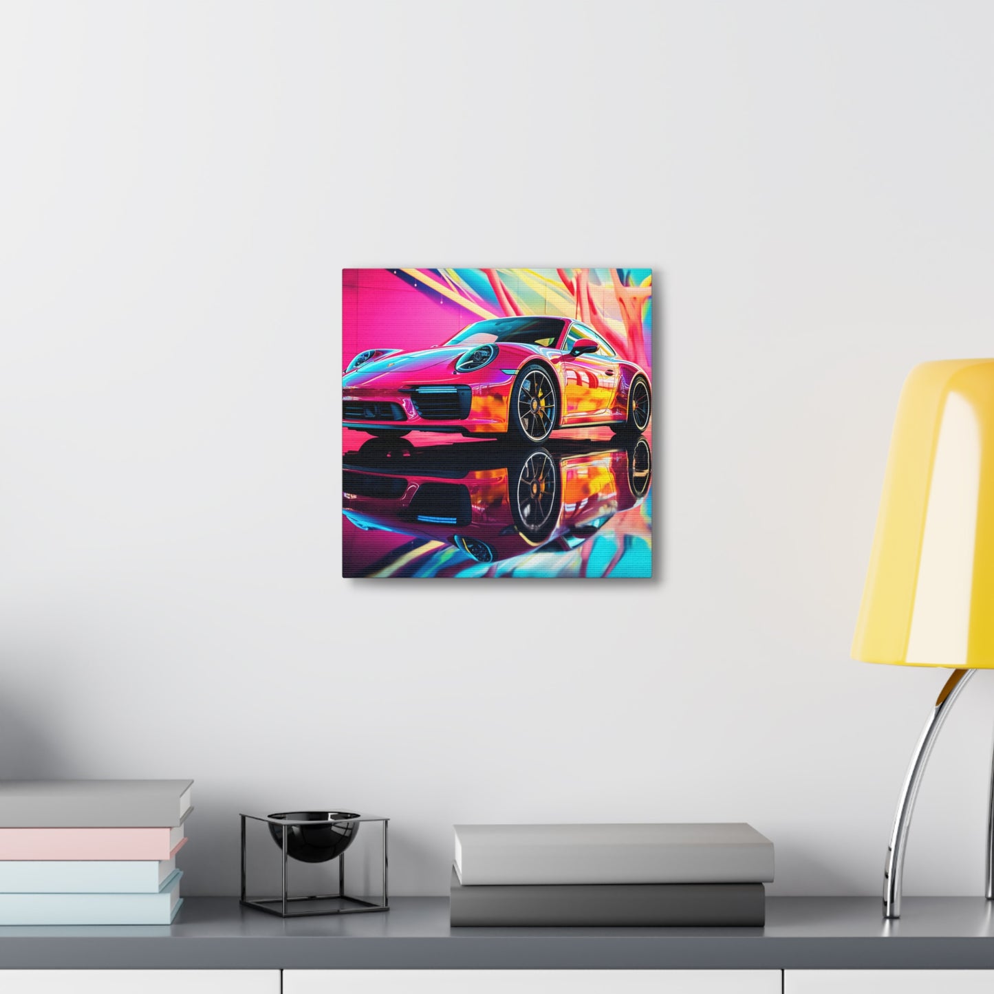 Canvas Gallery Wraps Macro Porsche 4