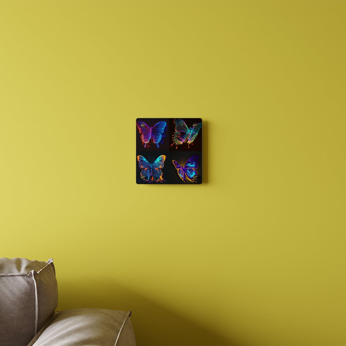 Acrylic Wall Art Panels Thermal Butterfly 5