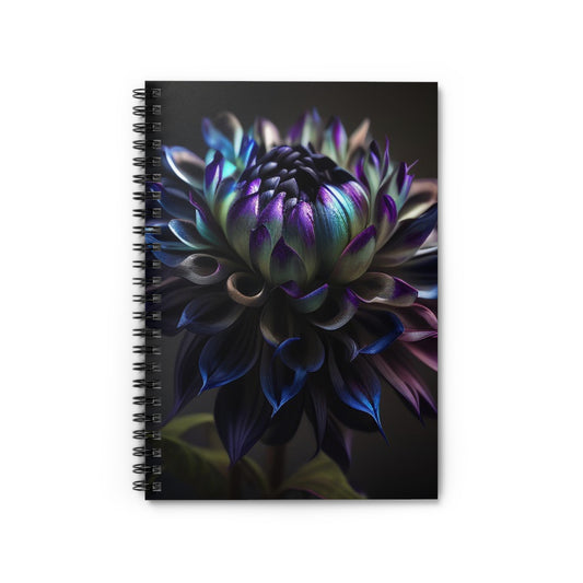 Spiral Notebook - Ruled Line Dahlia Purple 4