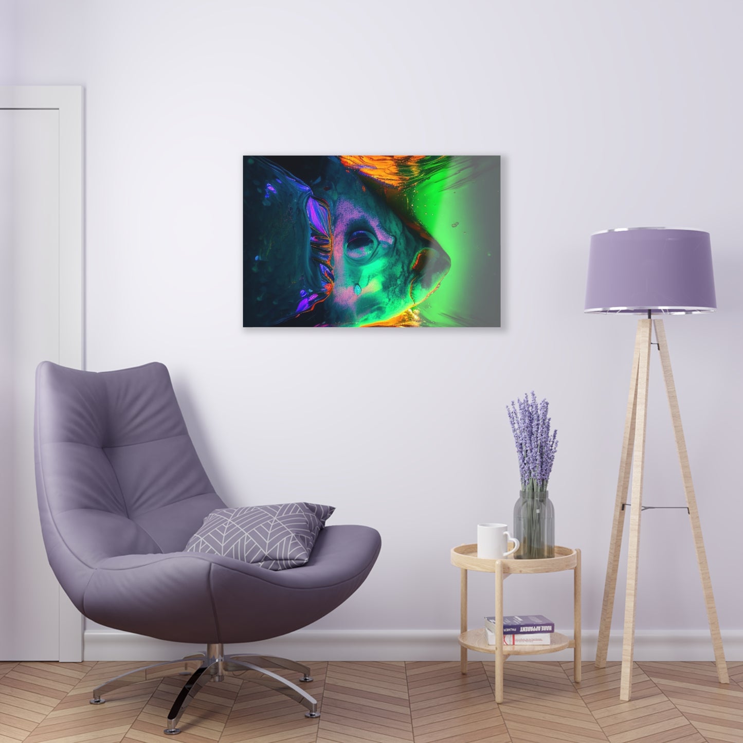 Acrylic Prints Florescent Glow 1