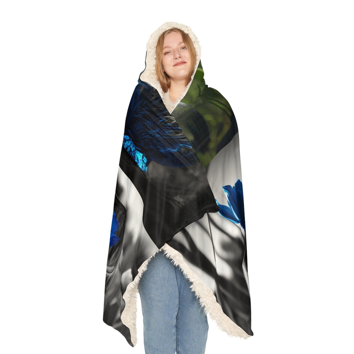 Snuggle Hooded Blanket Tulip 5