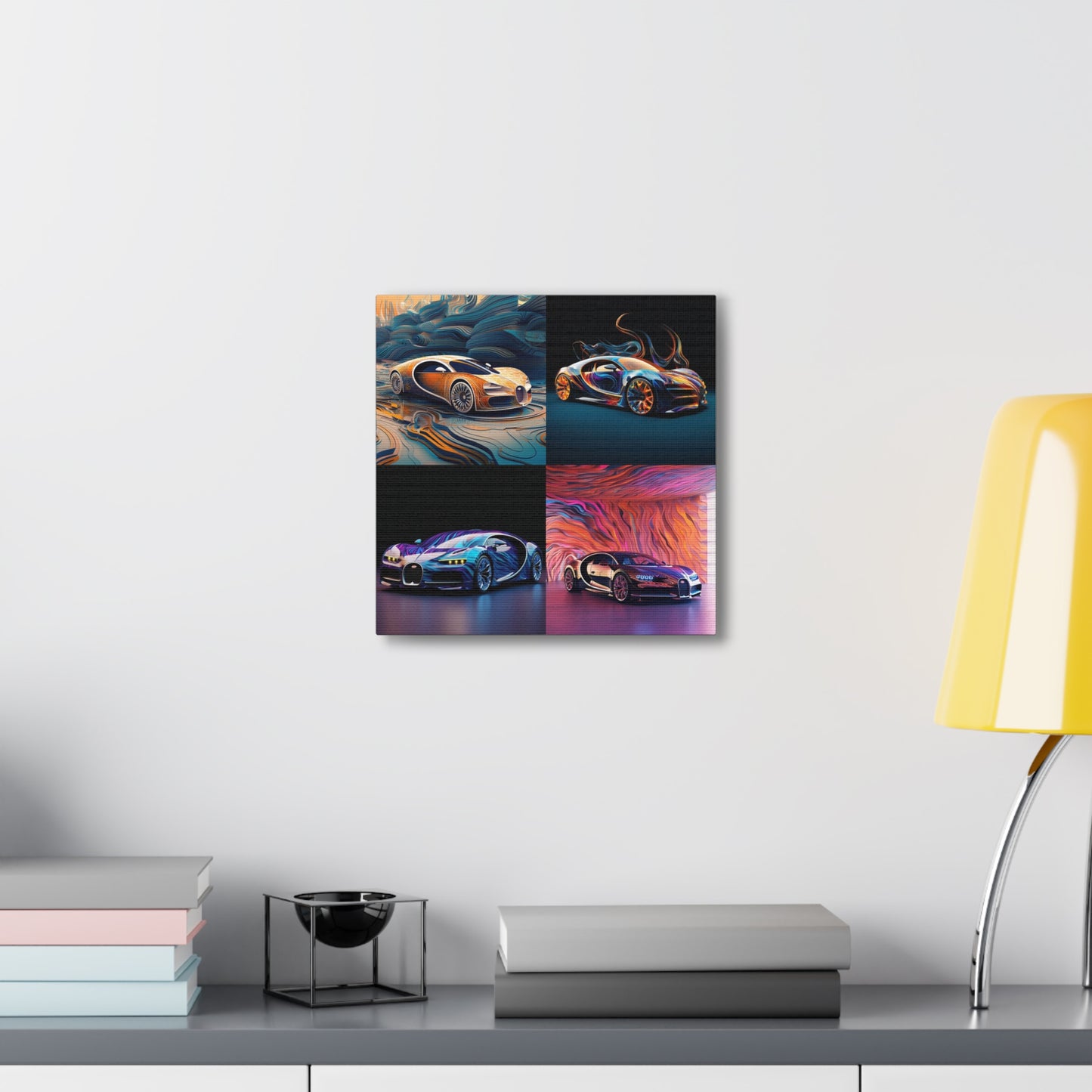 Canvas Gallery Wraps Bugatti Abstract Flair 5