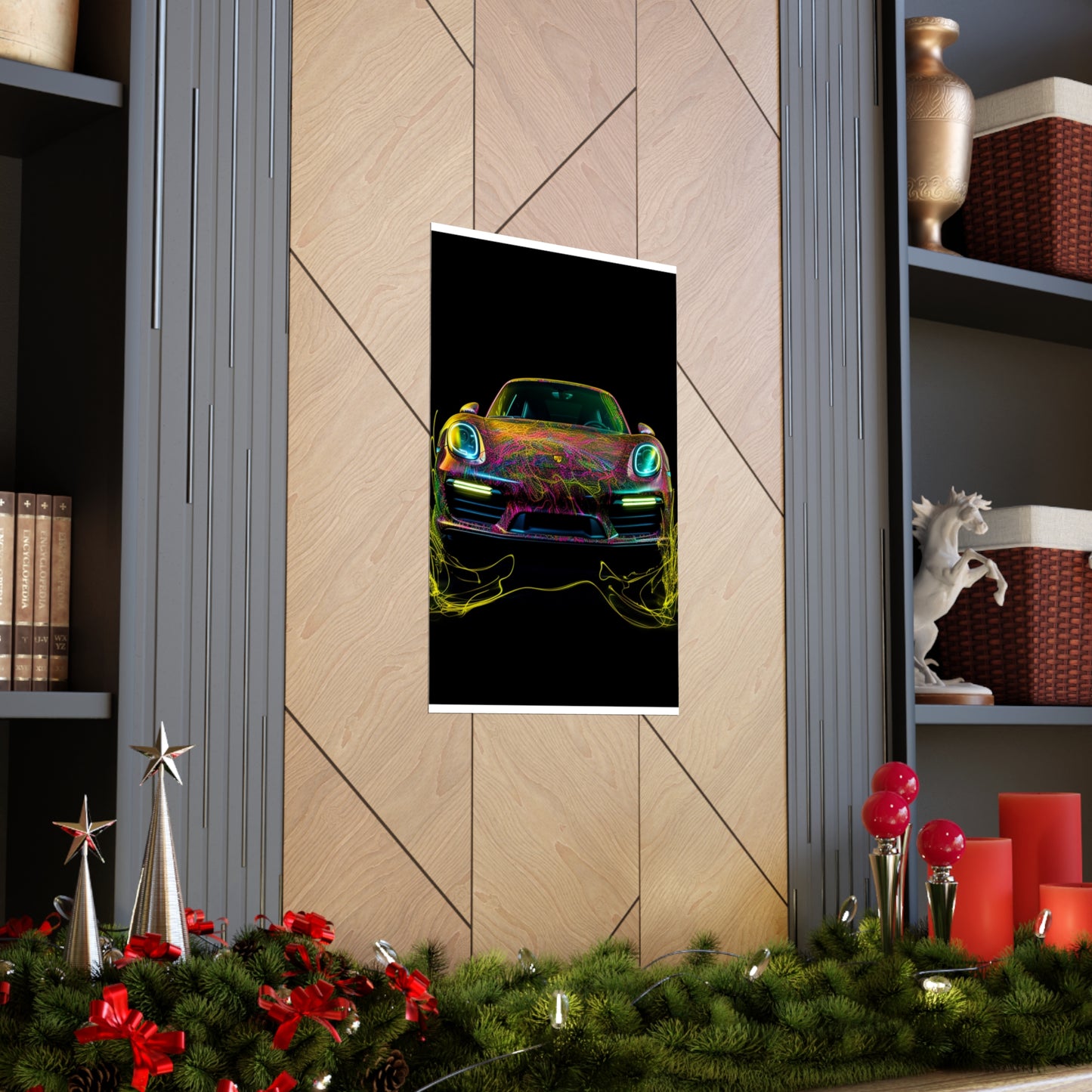 Premium Matte Vertical Posters Porsche Flair 2