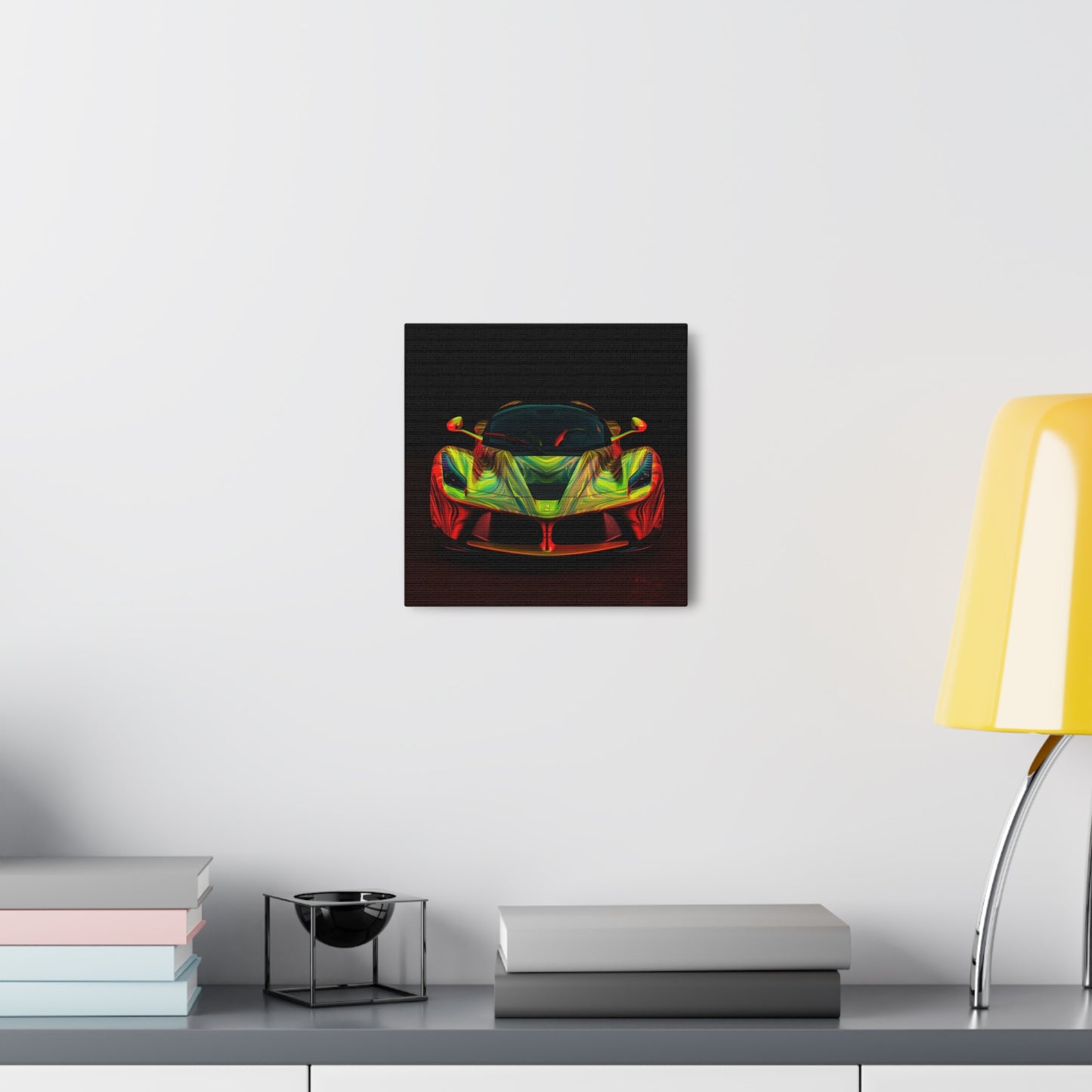 Canvas Gallery Wraps Ferrari Neon 1