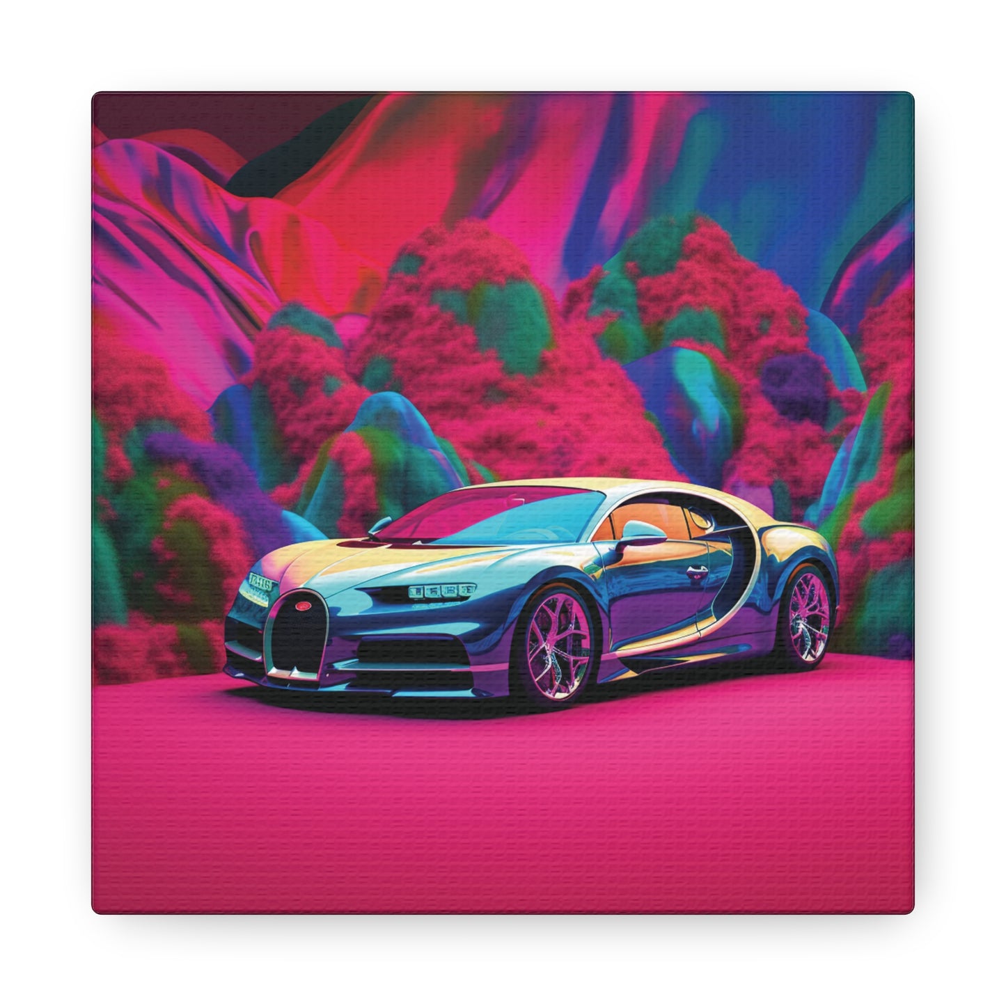 Canvas Gallery Wraps Florescent Bugatti Flair 4