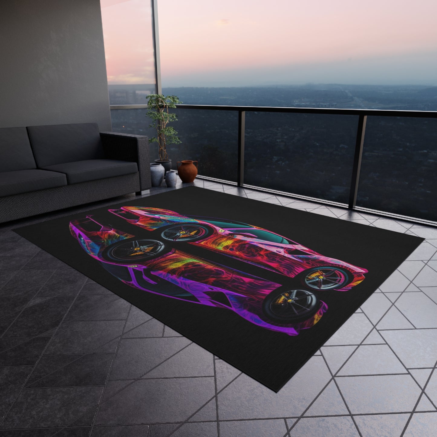 Outdoor Rug  Ferrari Color 4