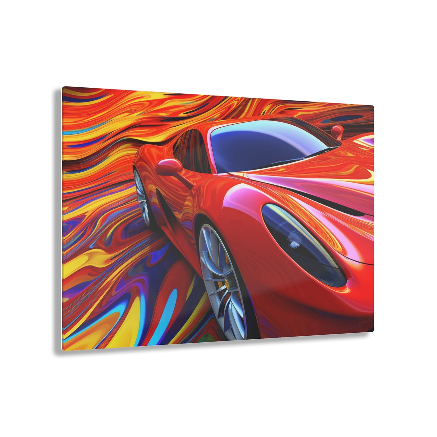 Acrylic Prints Ferrari Water Fusion 4