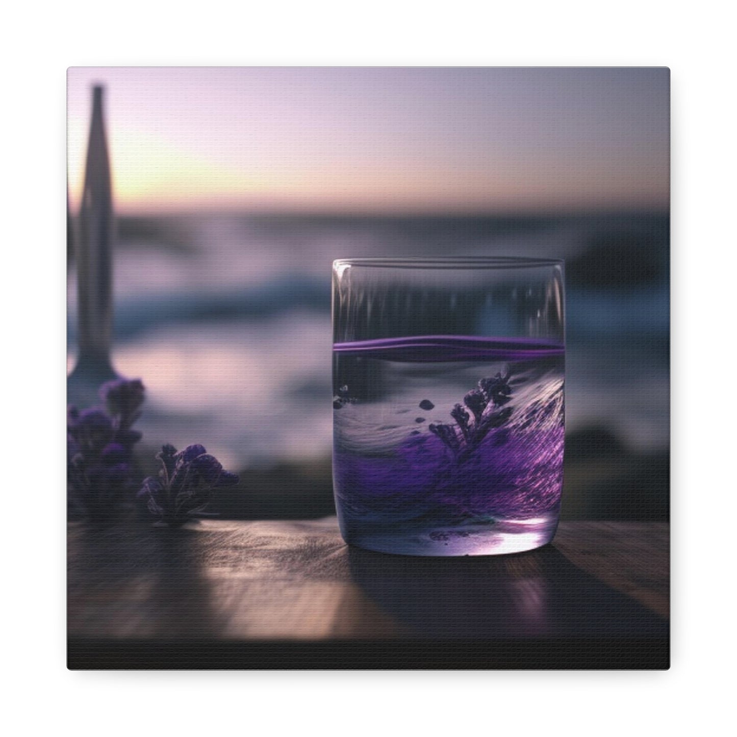 Canvas Gallery Wraps Lavender in a vase 4