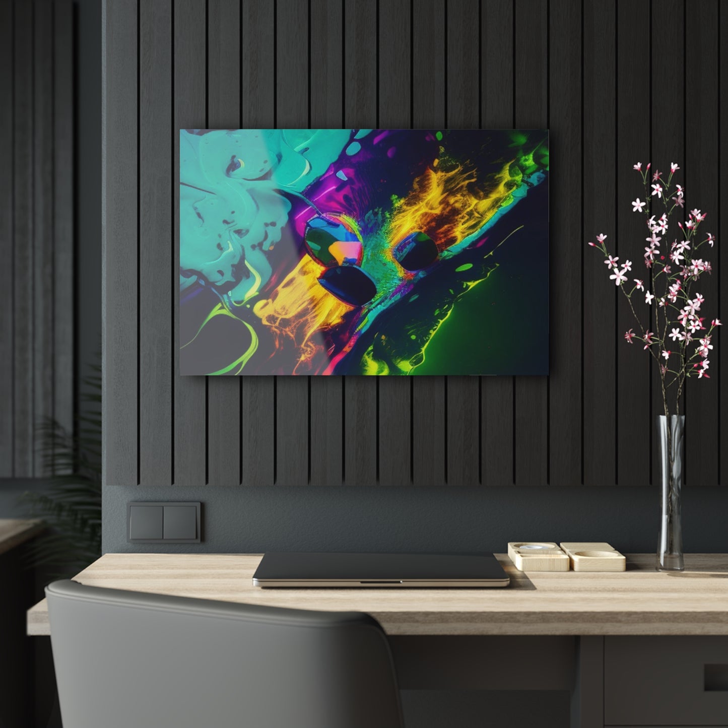 Acrylic Prints Florescent Glow 4