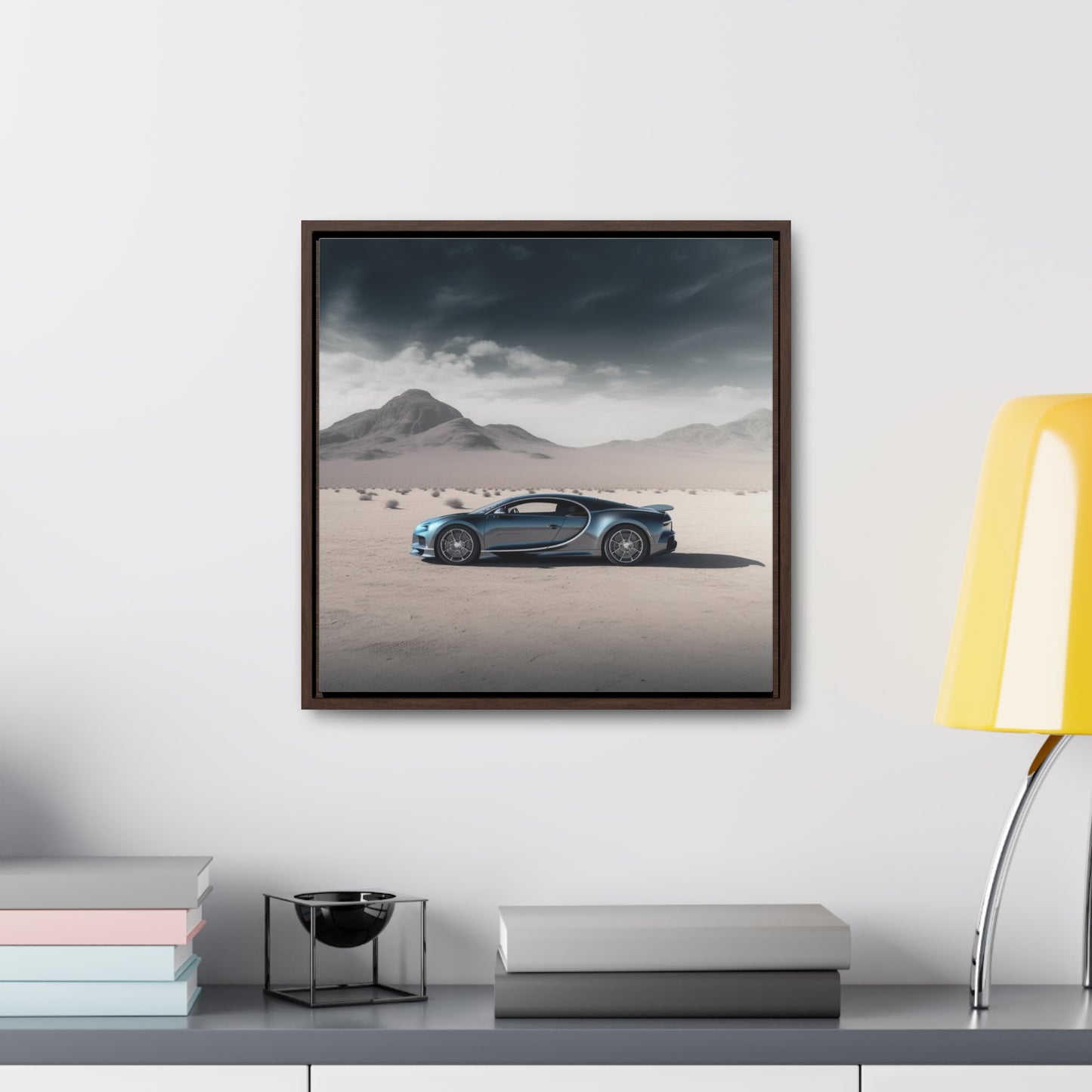 Gallery Canvas Wraps, Square Frame Bugatti Real Look 1