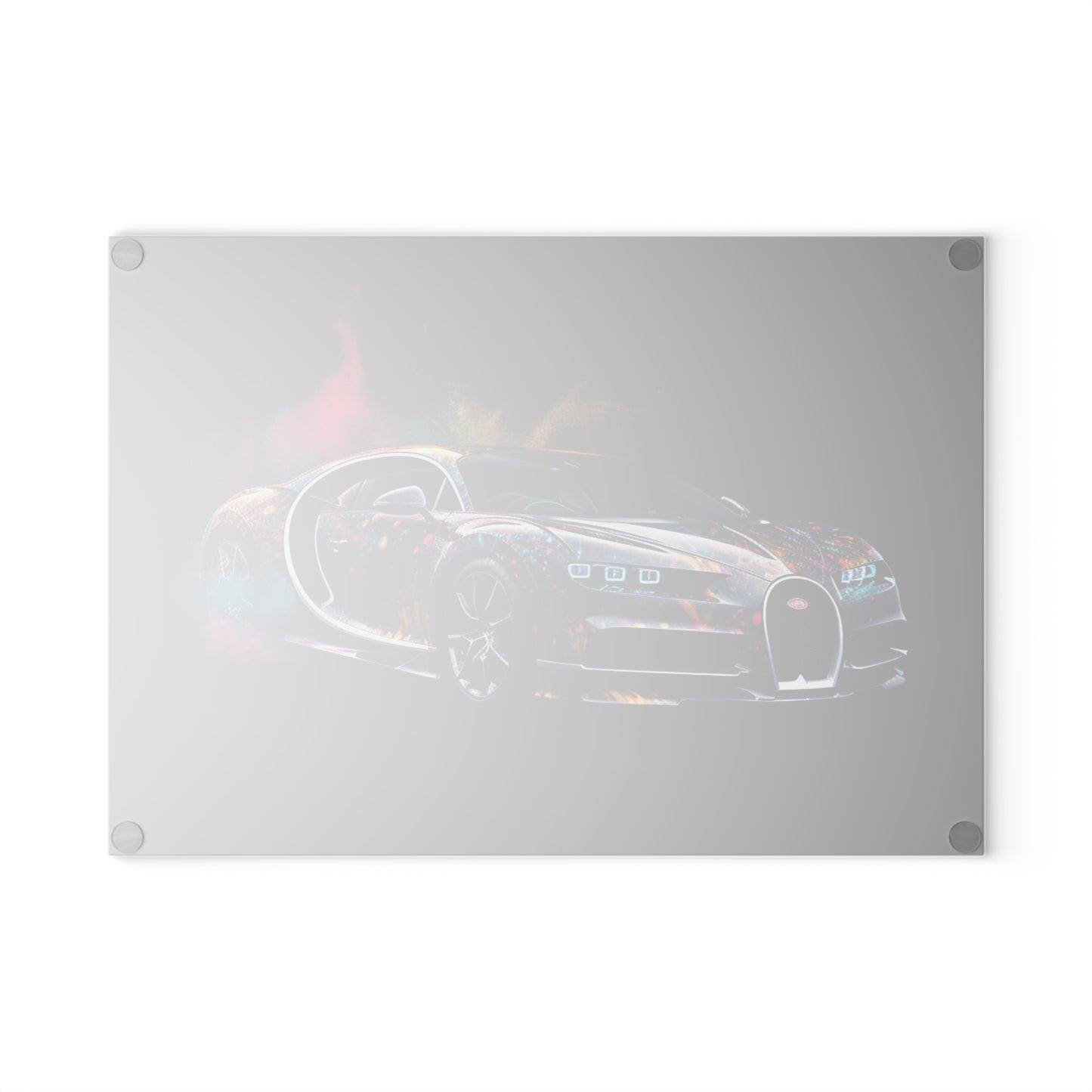 Glass Cutting Board Hyper Bugatti 4