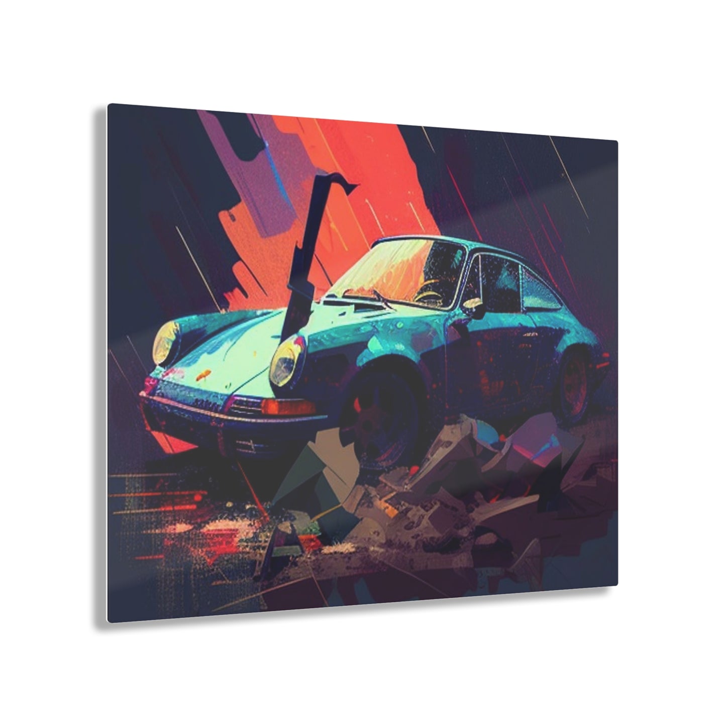 Acrylic Prints Porsche Abstract 2