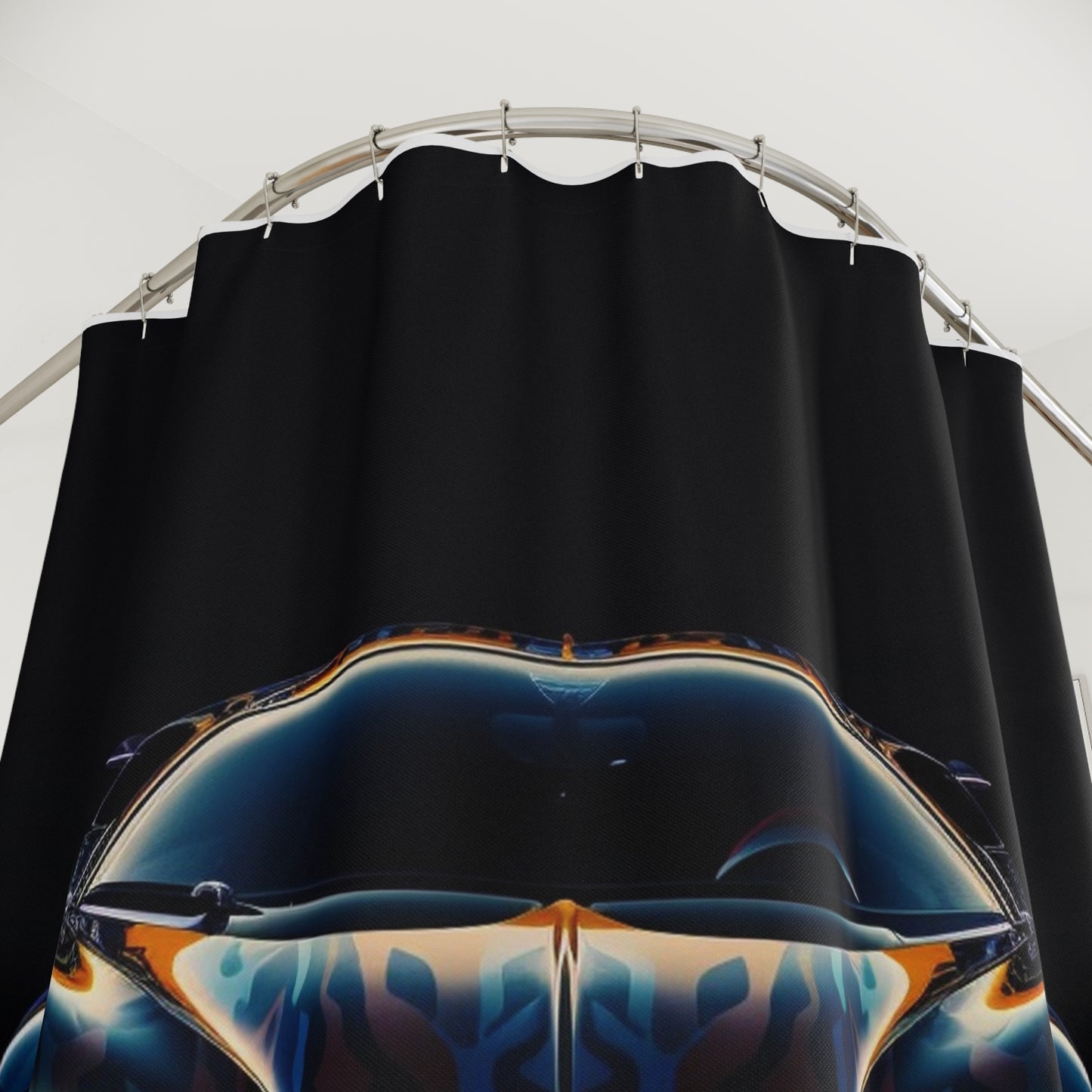 Polyester Shower Curtain Hyper Bugatti Chiron 3