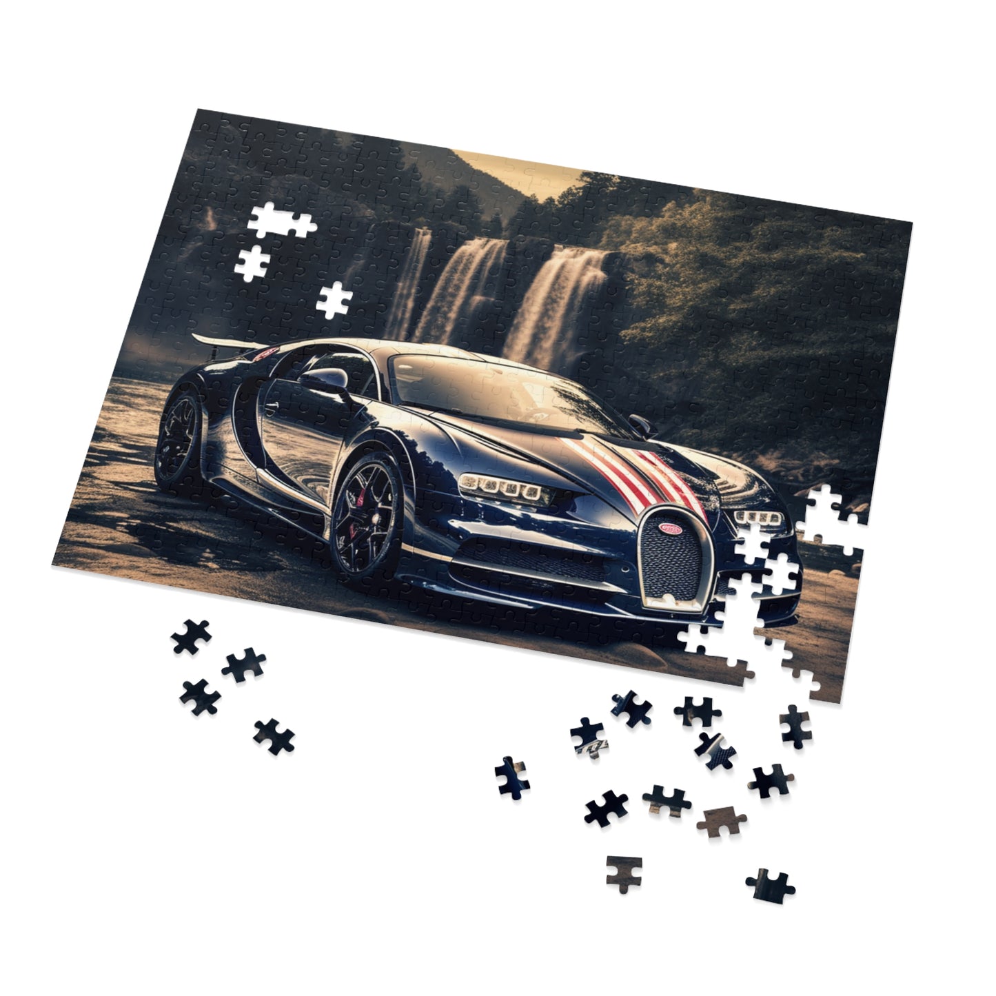 Jigsaw Puzzle (30, 110, 252, 500,1000-Piece) Bugatti Waterfall 2