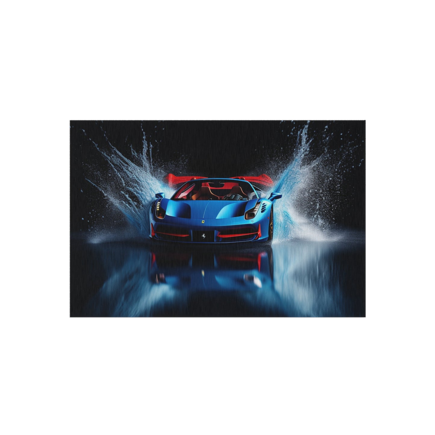 Outdoor Rug  Ferrari Water Splash 1