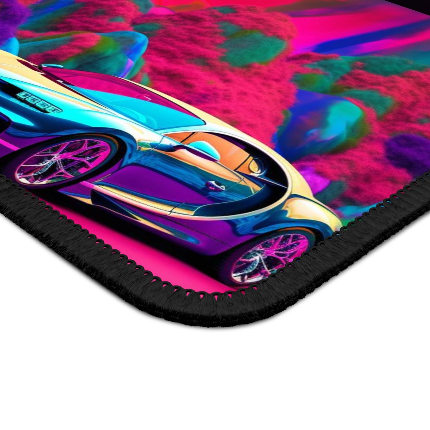 Gaming Mouse Pad  Florescent Bugatti Flair 5