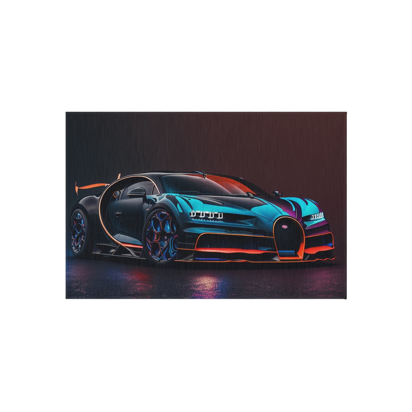 Outdoor Rug  Bugatti Chiron Super 1