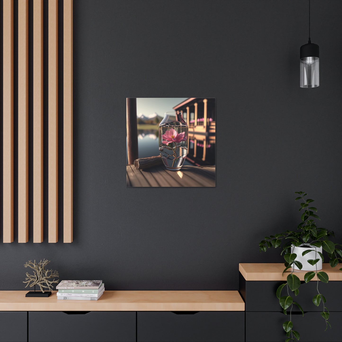 Canvas Gallery Wraps Pink Magnolia 1