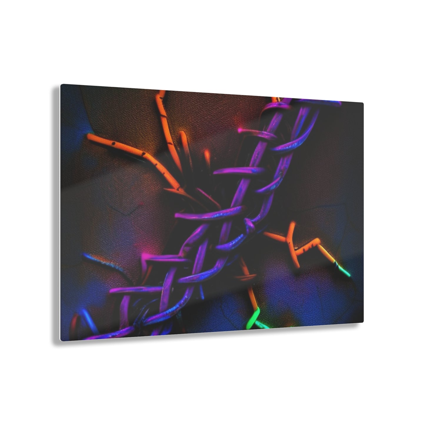 Acrylic Prints Macro Neon Barbs 2