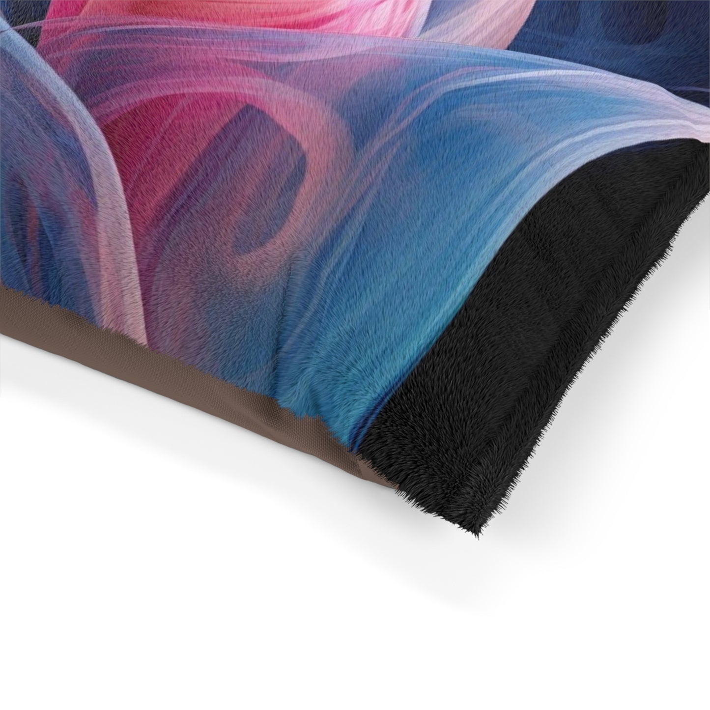 Pet Bed Pink & Blue Tulip Rose 3