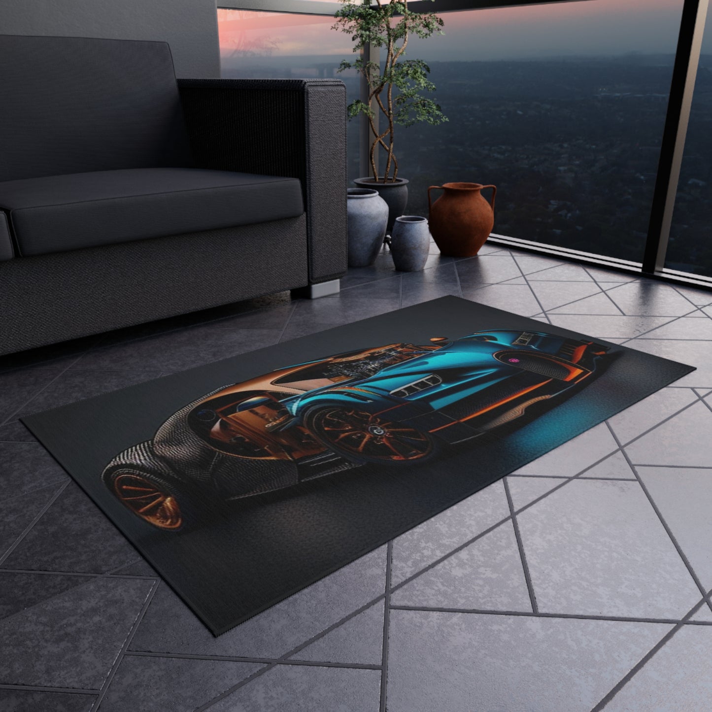 Outdoor Rug  Bugatti Blue 4