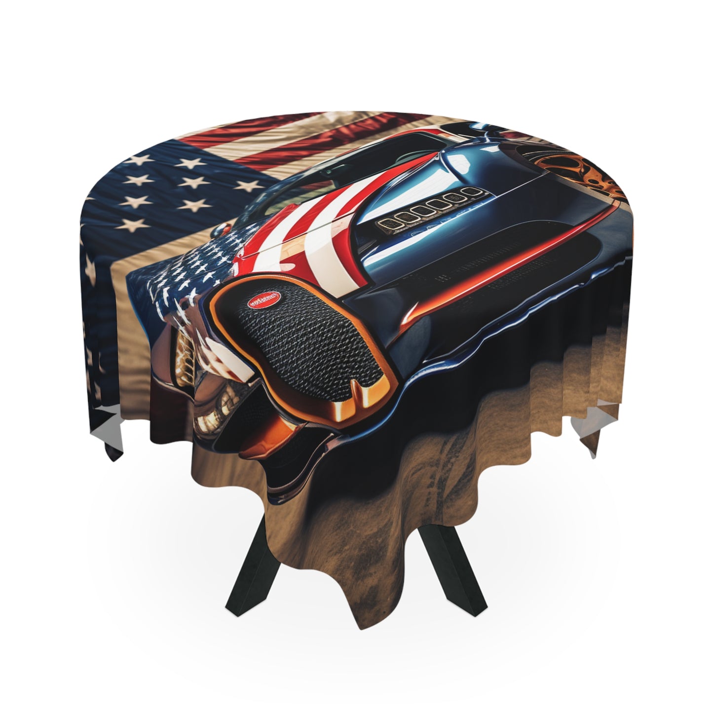 Tablecloth Bugatti Flag American 4