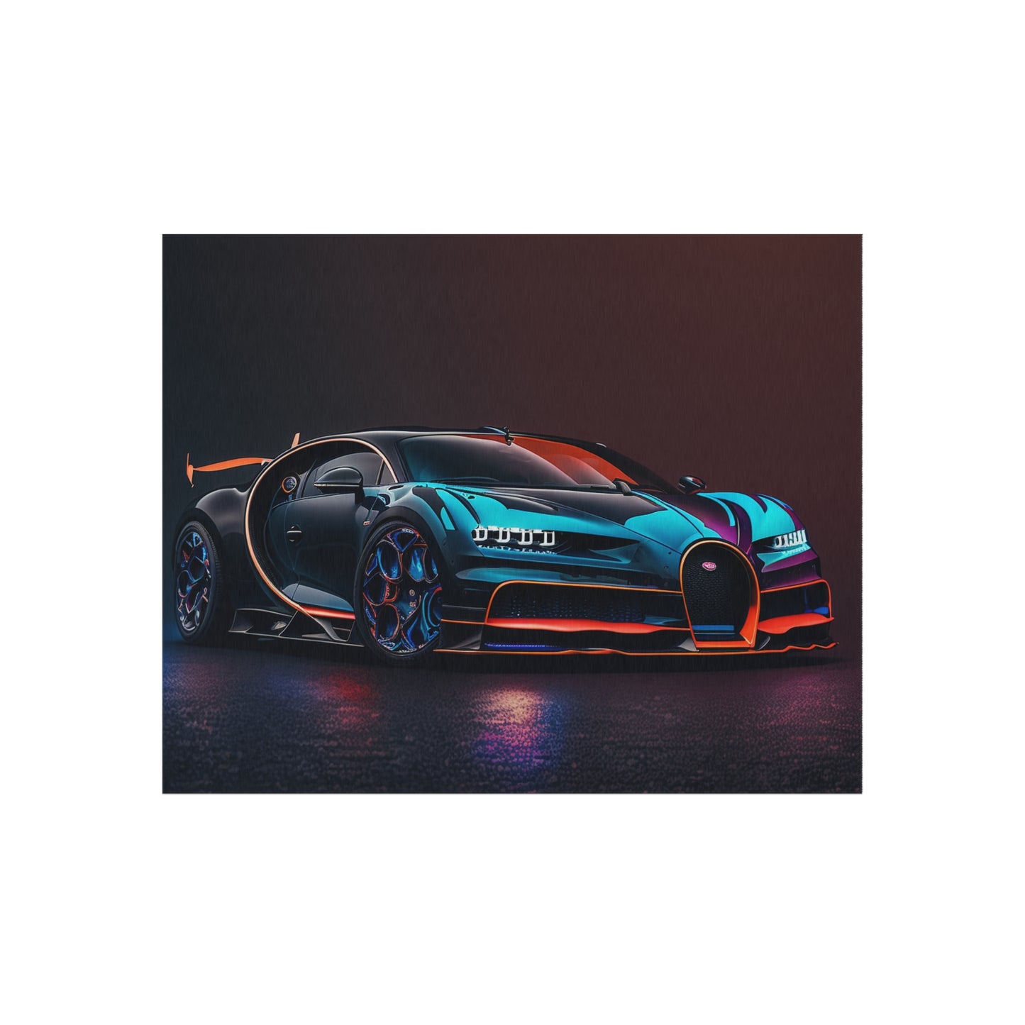 Outdoor Rug  Bugatti Chiron Super 1