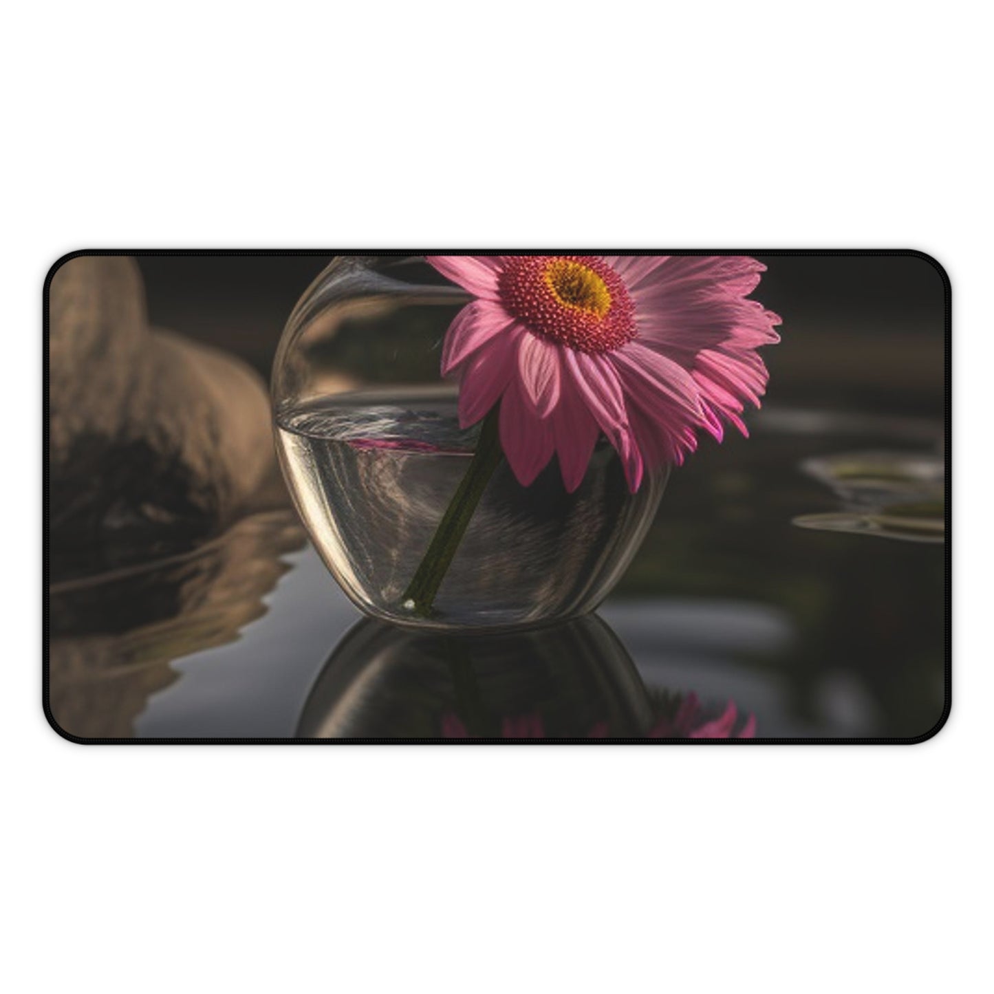 Desk Mat Pink Daisy 2