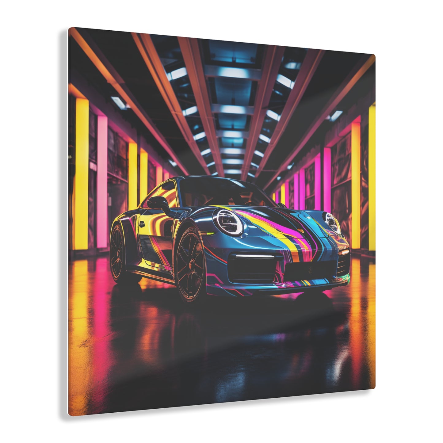 Acrylic Prints Macro Porsche 1