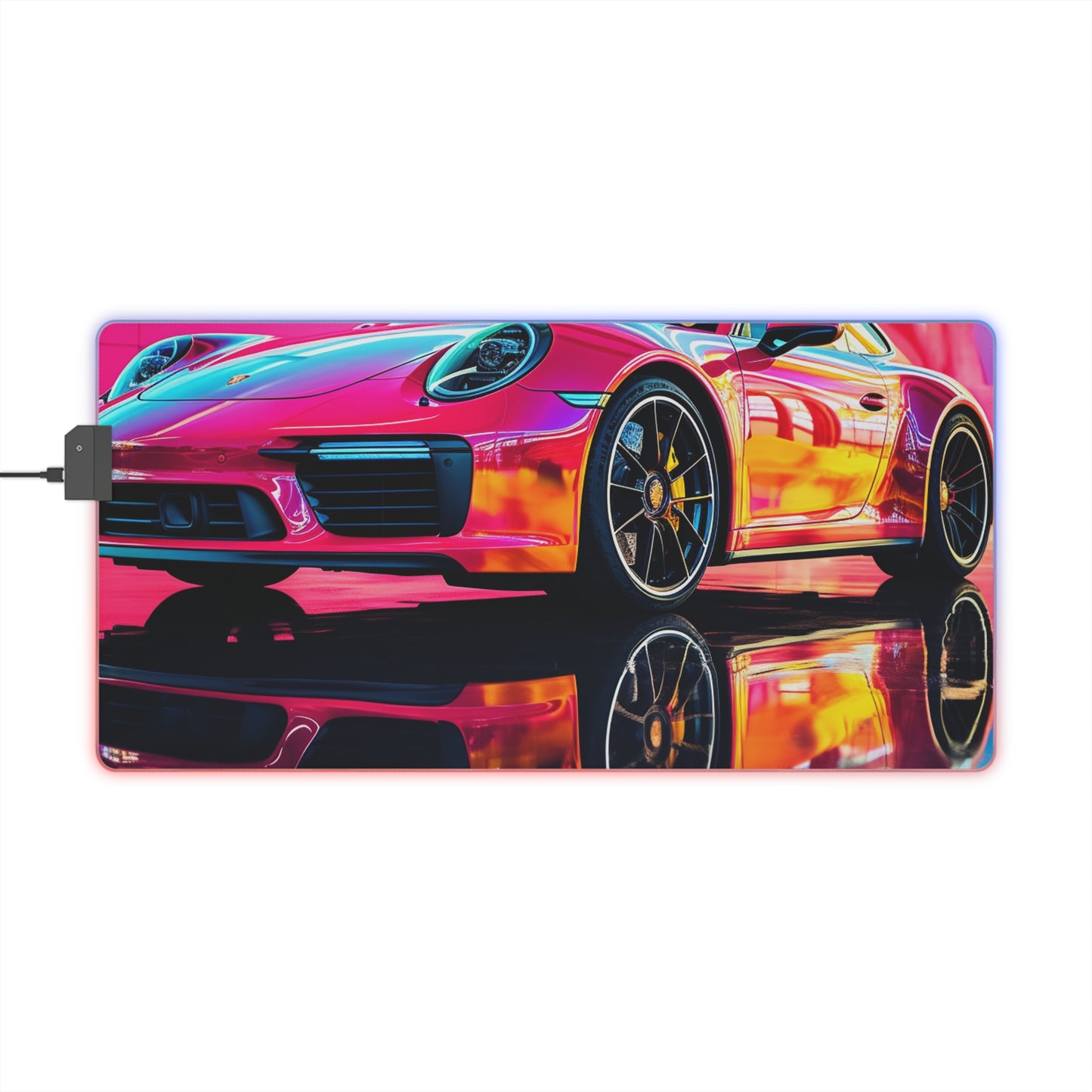 LED Gaming Mouse Pad Macro Porsche 4