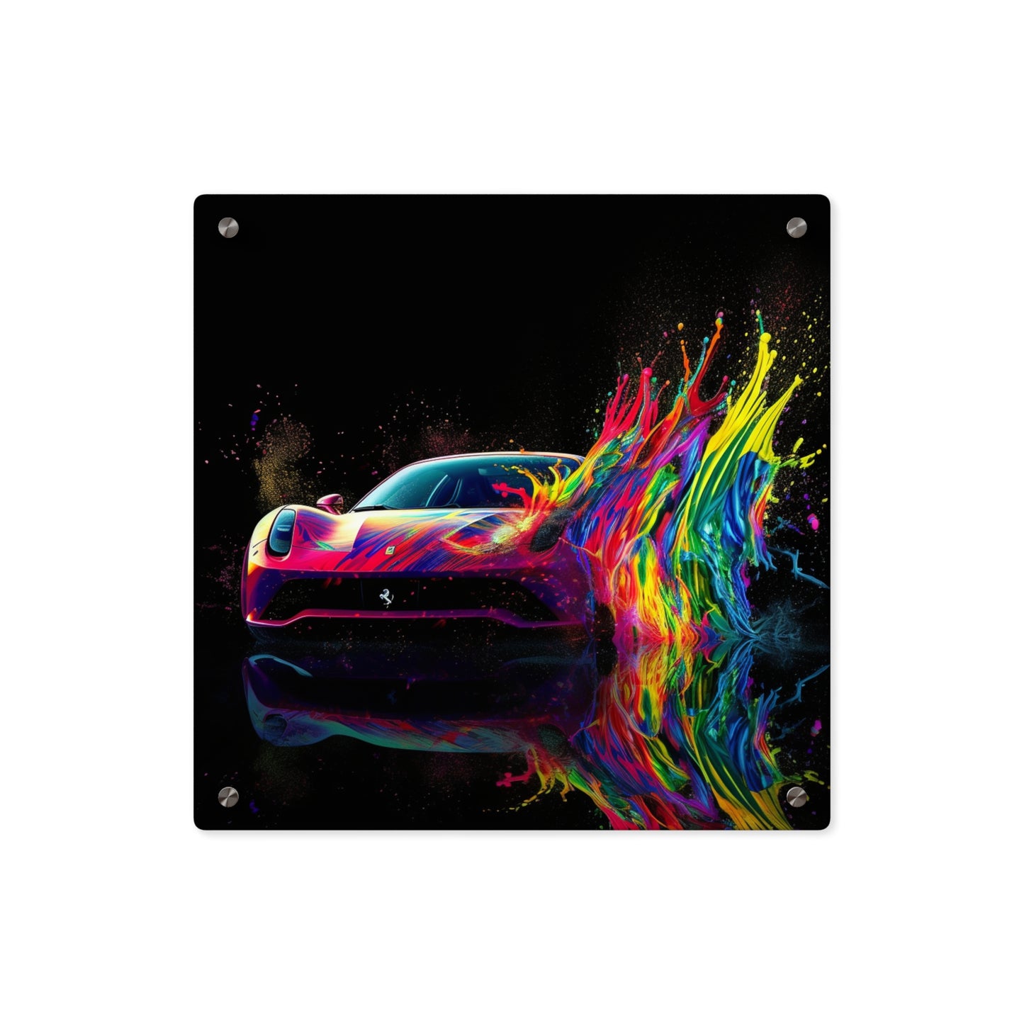 Acrylic Wall Art Panels Ferrari Fusion Water 3