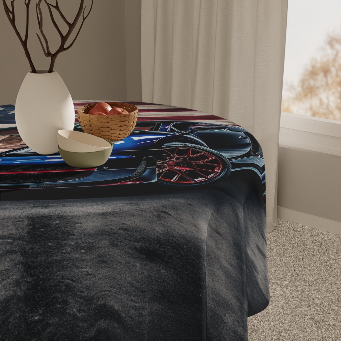 Tablecloth Bugatti American Flag 4