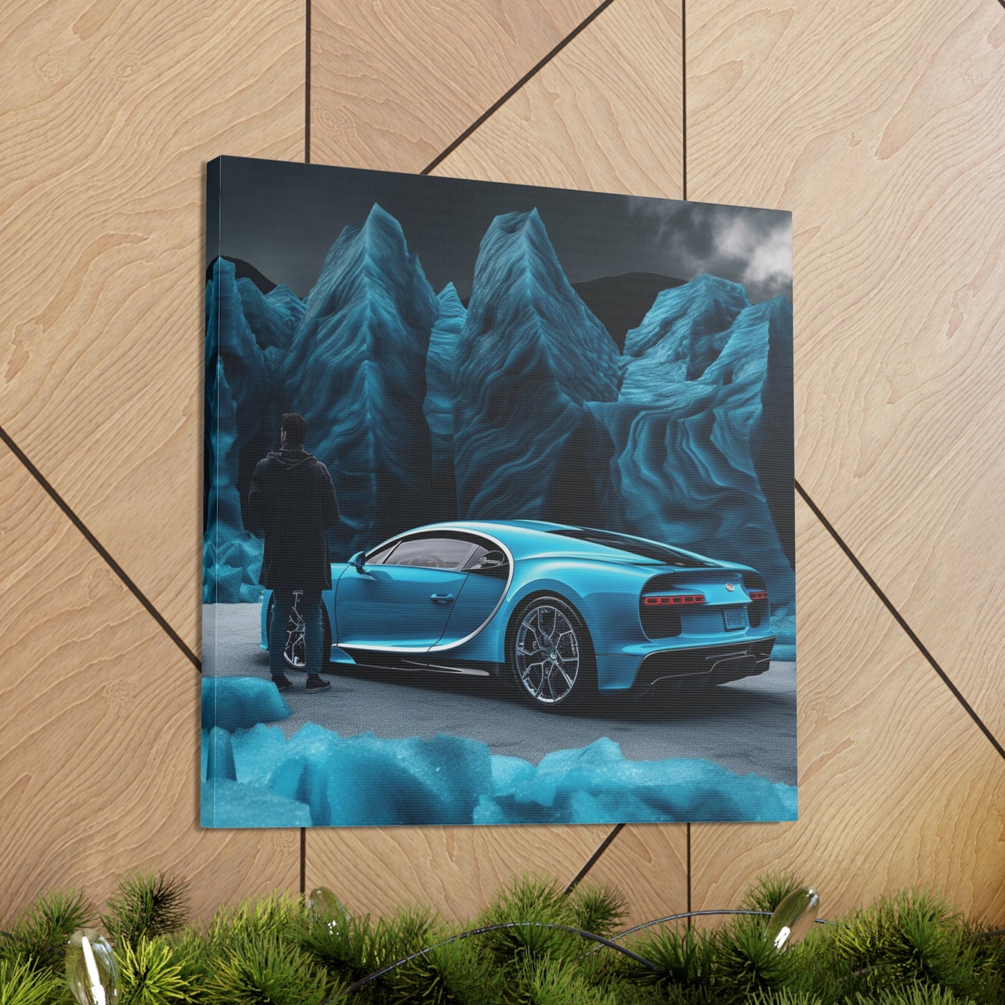 Canvas Gallery Wraps Bugatti Real Look 3