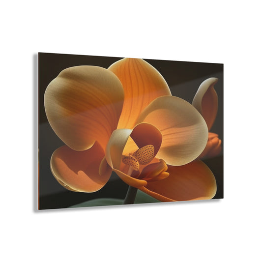 Acrylic Prints Orange Orchid 4