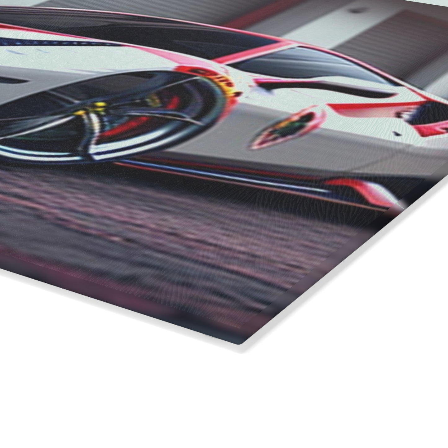 Glass Cutting Board Ferrari Hyper 3