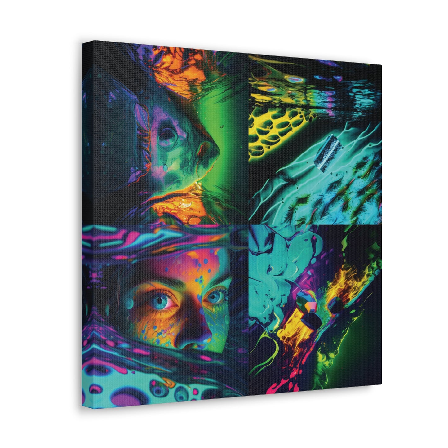 Canvas Gallery Wraps Florescent Glow 5