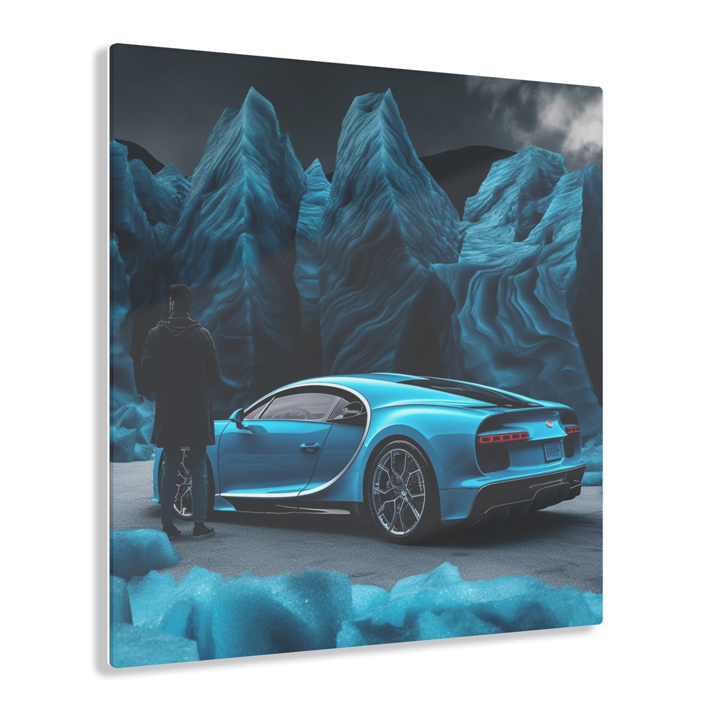 Acrylic Prints Bugatti Real Look 3