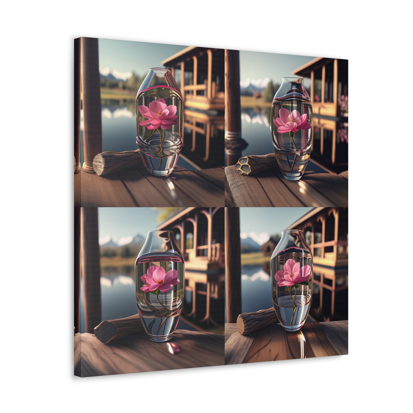 Canvas Gallery Wraps Pink Magnolia 5
