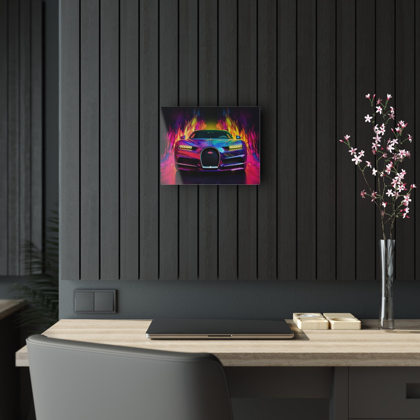 Acrylic Prints Florescent Bugatti Flair 3