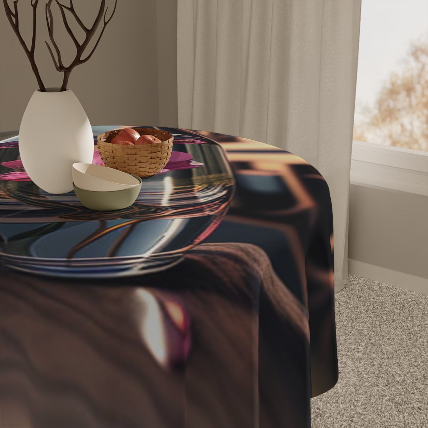 Tablecloth Pink Magnolia 3