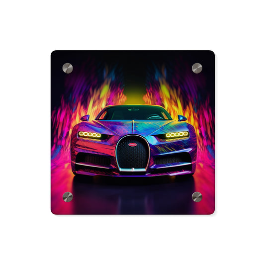 Acrylic Wall Art Panels Florescent Bugatti Flair 3