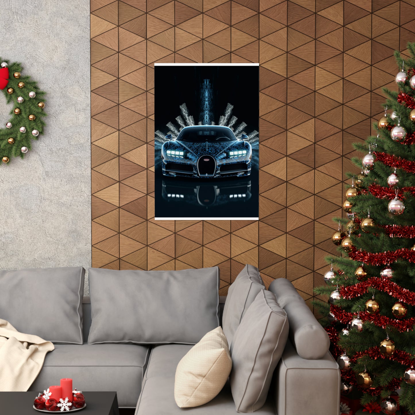 Premium Matte Vertical Posters Hyper Bugatti 2