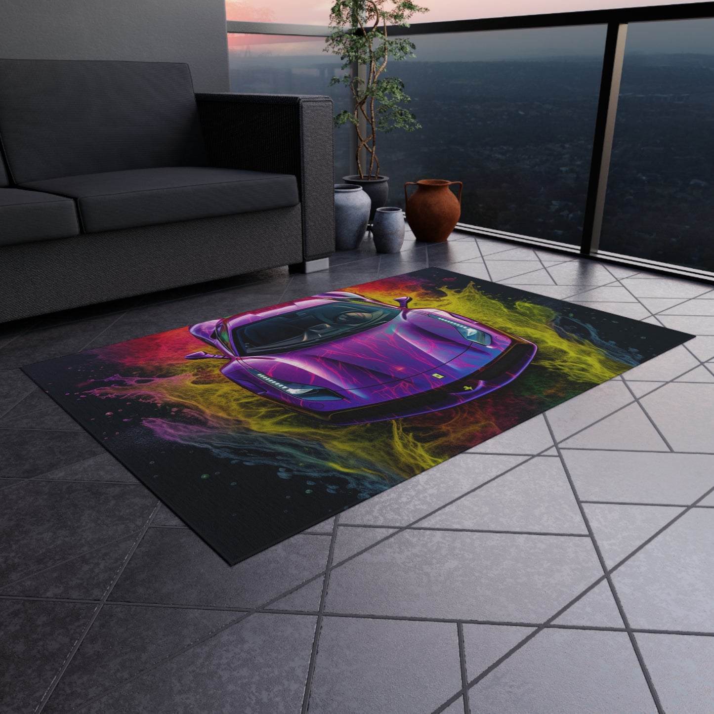 Outdoor Rug  Farrari Water 3