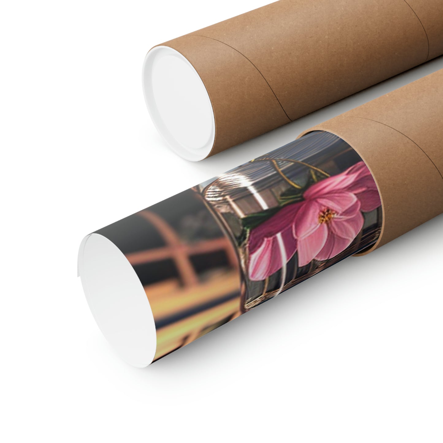 Premium Matte Vertical Posters Pink Magnolia 4